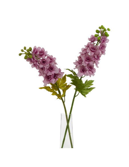 Full dimensions and specifications of Hill Interiors The Natural Garden Collection Purple Elatum Delphinium 23388: Height 78.00