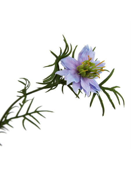 High-quality metal and wood construction of Hill Interiors SKU 23421 The Natural Garden Collection Purple Nigella Love In A Mis