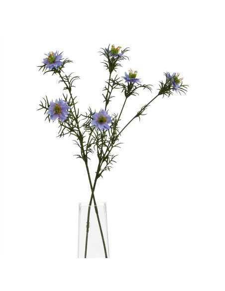 Full dimensions and specifications of Hill Interiors The Natural Garden Collection Purple Nigella Love In A Mist 23421: Height