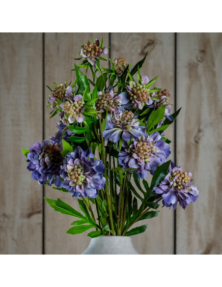 Hill Interiors The Natural Garden Collection Purple Scabious Stem 23414 - Authentic Hill Interiors furniture directly from Fast