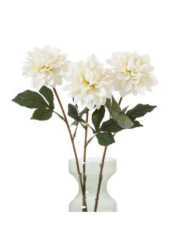 Affordable industrial style furniture Hill Interiors The Natural Garden Collection Tall White Dahlia 23381 for modern home deco