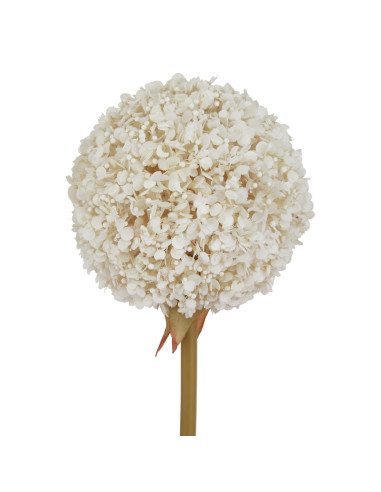 High-quality metal and wood construction of Hill Interiors SKU 23387 The Natural Garden Collection White Allium, detailed view