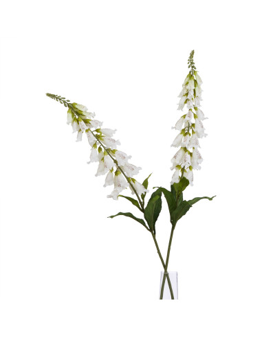 Affordable industrial style furniture Hill Interiors The Natural Garden Collection White Foxglove 23404 for modern home decor,