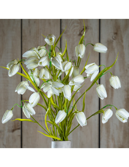 Hill Interiors The Natural Garden Collection White Fritillaria Stem 23413 - Authentic Hill Interiors furniture directly from Fa