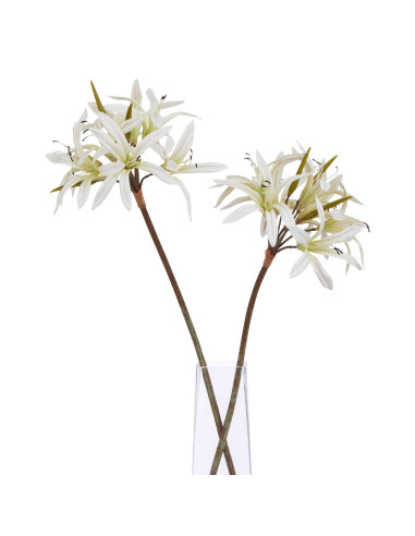 Affordable industrial style furniture Hill Interiors The Natural Garden Collection White Nerine Lily Stem 23394 for modern home