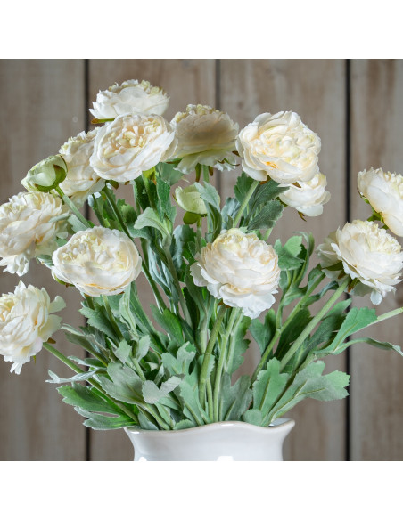 Hill Interiors The Natural Garden Collection White Ranunculus 23392 - Authentic Hill Interiors furniture directly from FastDadd