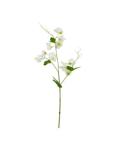 Hill Interiors The Natural Garden Collection White Sweetpea Stem 23419 - Authentic Hill Interiors furniture directly from FastD