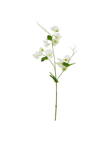 Hill Interiors The Natural Garden Collection White Sweetpea Stem 23419 - Authentic Hill Interiors furniture directly from FastD