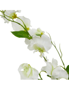 Hill Interiors The Natural Garden Collection White Sweetpea Stem 23419 - Authentic Hill Interiors furniture directly from FastD 2