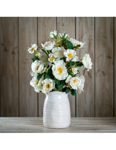 Buy Hill Interiors 23398 The Natural Garden Collection White Tea Rose online in UK with fast delivery from FastDaddy UK, your f