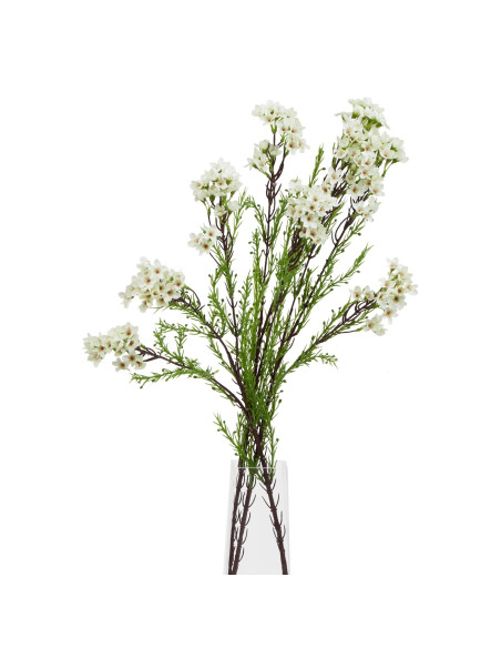 Affordable industrial style furniture Hill Interiors The Natural Garden Collection White Waxflower 23411 for modern home decor,
