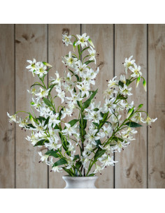 Affordable industrial style furniture Hill Interiors Turks Cap Green Lily Spray 23811 for modern home decor, free shipping opti 2