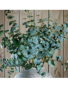 High-quality metal and wood construction of Hill Interiors SKU 19049 Variegated Eucalyptus, detailed view for UK customers. 2