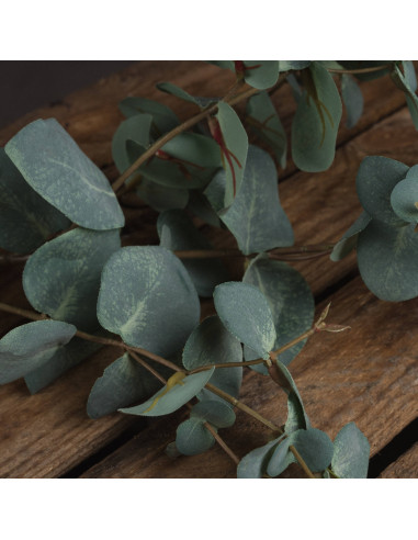 Affordable industrial style furniture Hill Interiors Variegated Eucalyptus 19049 for modern home decor, free shipping options a