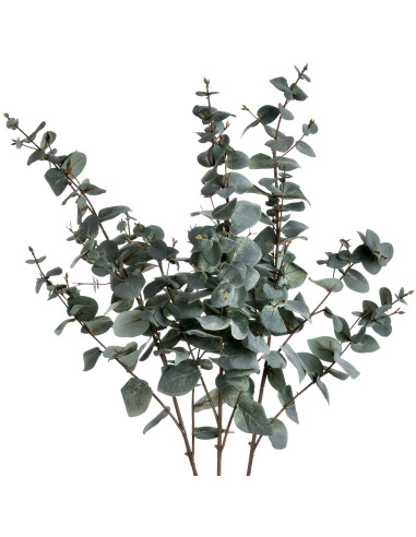 High-quality metal and wood construction of Hill Interiors SKU 19049 Variegated Eucalyptus, detailed view for UK customers.