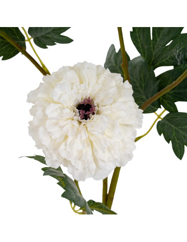 Affordable industrial style furniture Hill Interiors White African Marigold Large Spray 24547 for modern home decor, free shipp