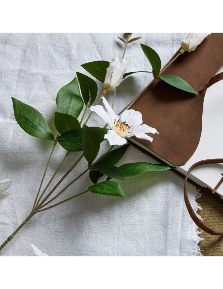 Buy Hill Interiors 22630 White Florida Clematis online in UK with fast delivery from FastDaddy UK, your furniture expert.