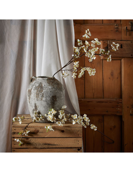 Affordable industrial style furniture Hill Interiors White Japanese Blossom 22635 for modern home decor, free shipping options