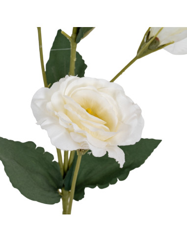 Affordable industrial style furniture Hill Interiors White Lisianthus Spray 24545 for modern home decor, free shipping options