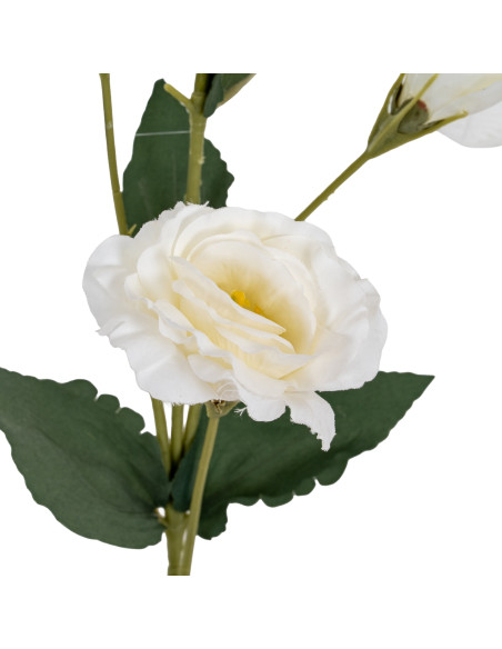 Affordable industrial style furniture Hill Interiors White Lisianthus Spray 24545 for modern home decor, free shipping options