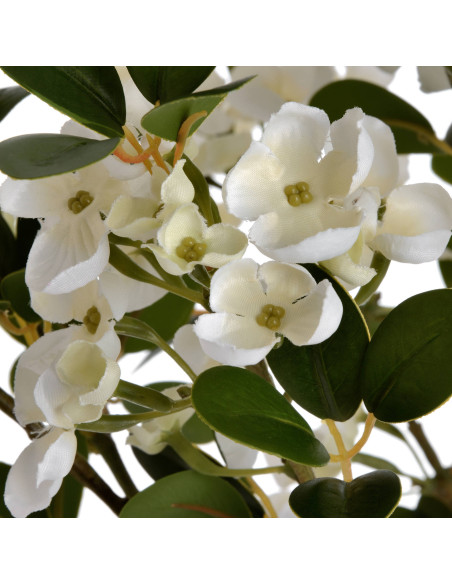 Full dimensions and specifications of Hill Interiors White Spring Mock Orange Flower 19016: Height 92.00cm, Width 13.00cm, perf