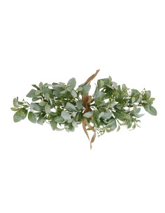 Hill Interiors Winter Spray Arrangement With Lambs Ear And Wax Flower 22725 - Authentic Hill Interiors furniture directly from