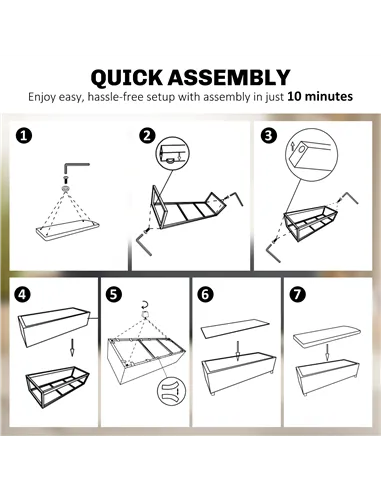 HOMCOM 84L Corduroy Storage Ottoman - Grey