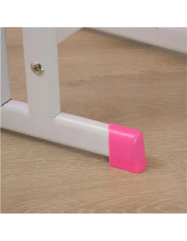 HOMCOM Kids Adjustable Desk and Chair Set, Book Stand, Pen Slot - Pink