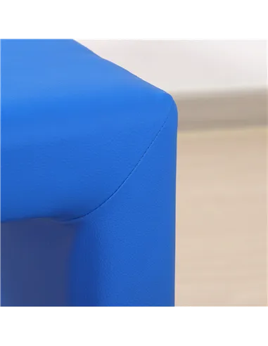 HOMCOM 2 In 1 Toddler Sofa Chair,  48 x 44 x 41 cm, for Game Relax Playroom, Blue