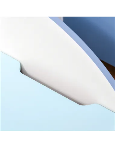 HOMCOM Kids Wooden Toy Box Children Storage Chest Bench Organiser Safety Hinge Bedroom Playroom Furniture Blue