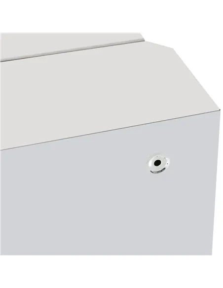 HOMCOM Stainless Steel Wall mounted Bathroom Mirror Cabinet 2 Shelves Storage Unit Furniture w/Single Door (60H x 40L x 13D (cm)