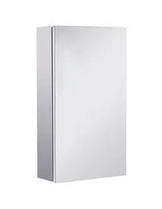 HOMCOM Stainless Steel Wall-mounted Bathroom Mirror Storage Cabinet 300mm (W)
