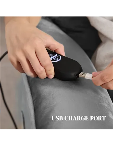 HOMCOM Velvet-Feel Electric Lift Recliner Chair - Dark Grey