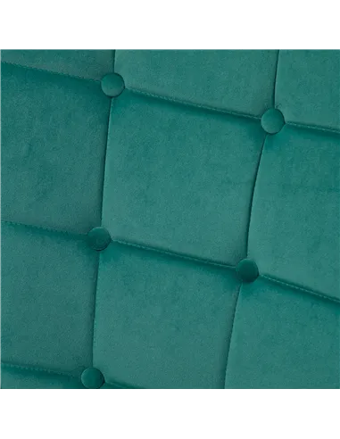 HOMCOM Modern Armchair with Footstool, Upholstered Accent Chair with Ottoman, Steel Legs, Velvet Wingback Chair for Living Room,