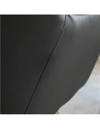 HOMCOM Velvet Armchairs, Upholstered Accent Chairs, Set of 2, Light Grey 839-P024