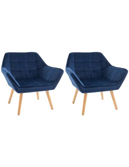 HOMCOM Armchair Accent Chair, Vanity Chair with Wide Arms, Slanted Back, Padding, Metal Frame, Wooden Legs, Home Bedroom Furnitu
