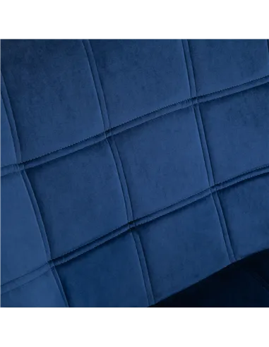 HOMCOM Armchair Accent Chair with Wide, Set of 2, Blue 833-P057