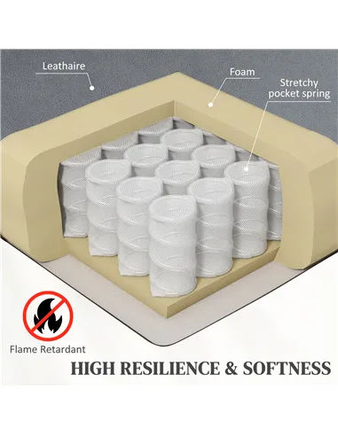 HOMCOM Power Lift Riser and Recliner Chair with Vibration Massage, Heat, Grey 713-167V70GY