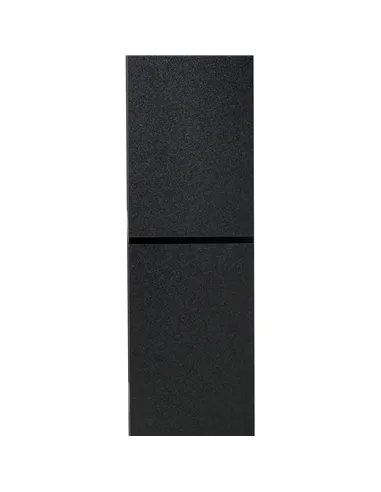 HOMCOM 8-Tier Freestanding Bookcase w/ Melamine Surface Anti-Tipping Foot Pads Home Display Storage Grid Stand Bedroom Living Ro