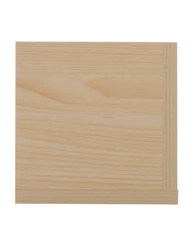 HOMCOM Wall Mount 84 CD / 56 DVD/Blu-ray/ Media Storage Rack 4 Cubes Wooden Shelf Organizer Unit Bookcase Display (Natural Wood 