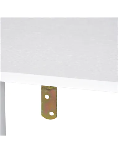 HOMCOM Nine-Cube Storage Shelf - White