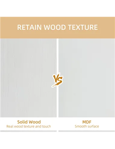 HOMCOM Floating Shelves, Wall Mounted Interlocking Cube Shelves, Display Wall Shelf for Living Room, Bedroom, Hallways, White