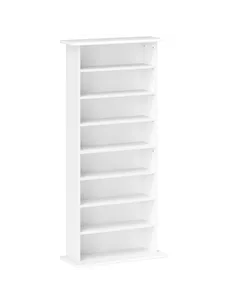 HOMCOM 360 CD Storage Unit - White