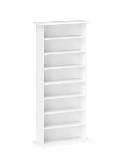 HOMCOM 360 CD Storage Unit - White