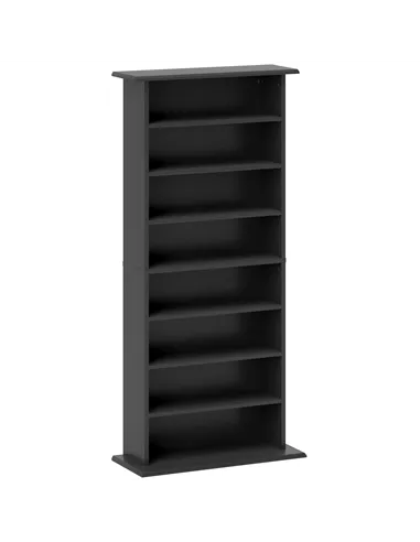 HOMCOM 360 CD Storage Unit - Black
