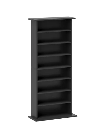 HOMCOM 360 CD Storage Unit - Black