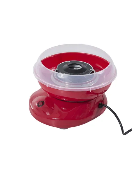 HOMCOM Candy Floss Machine Electric Cotton Candy Maker Gadgetry 450W (Red)