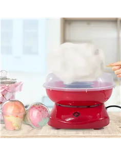 HOMCOM Candy Floss Machine Electric Cotton Candy Maker Gadgetry 450W (Red) 2