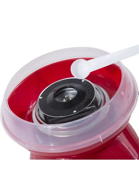 HOMCOM Candy Floss Machine Electric Cotton Candy Maker Gadgetry 450W (Red)
