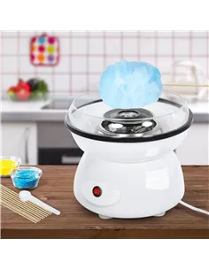HOMCOM 450W Electric Candyfloss Machine Kit Non-Stick Plates Fairground Fun Children Adult Party Gift Home Sweet Metal Body w/ A 2